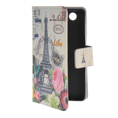 

MOONCASE Pattern Style Leather Side Flip Card Slot Pouch Stand Shell Back ЧЕХОЛ ДЛЯ Sony Xperia Z3 Compact ( Z3 Mini )