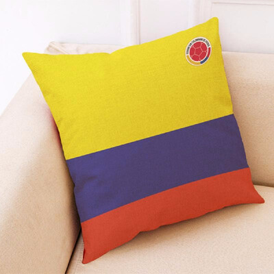 

The 2018 World Soccer Cup Home Decor National Flag Cushion Cover Linen Sofa Design Throw Pillow Case