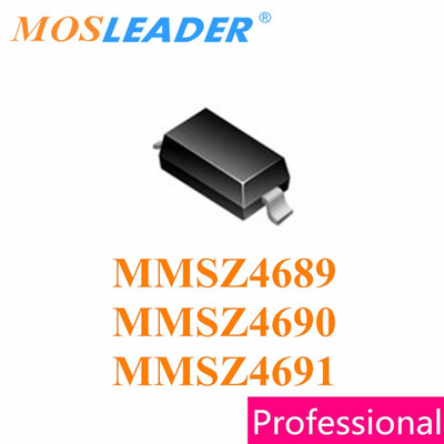 

Mosleader SOD123 1000PCS MMSZ4689 CU MMSZ4690 CV MMSZ4691 CA 1000PCS MMSZ4689T1G 1206 51V 5V1 5V6 56V 6V2 62V High quality