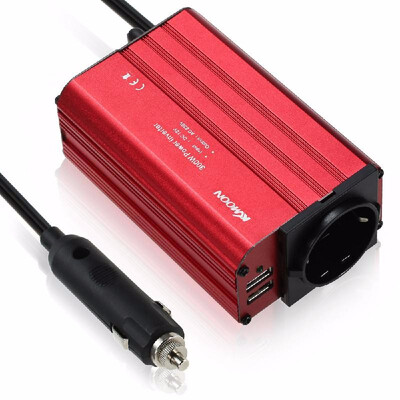 

KKmoon 300W Power Inverter DC 12V To 230V AC Car Inverter with 48A Dual USB Car Adapter