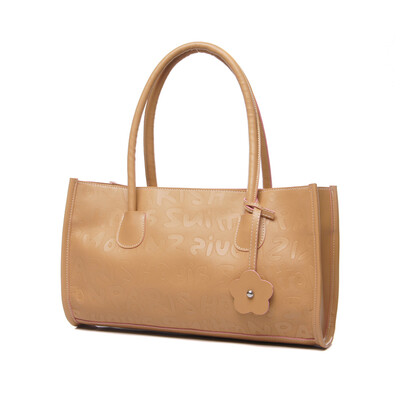 

Candy color women handbags brand leather shoulder bag Letter Embossed high quality tote bags designer Embossing women's handbags bags