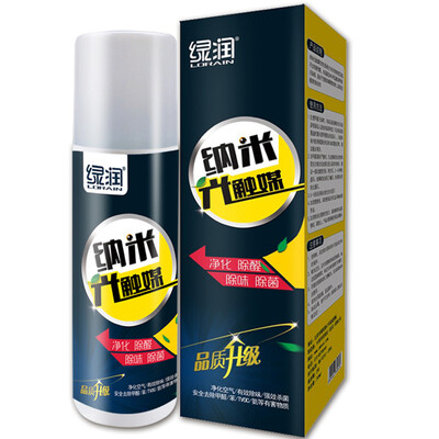 

Green Run Nano Photocatalyst to Remove Formaldehyde Scavenger New House Furniture New Car Purifying Deodorant 245ml