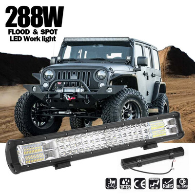 

Car&motorcycle led work light 288W roof lamp SUV modified car lights