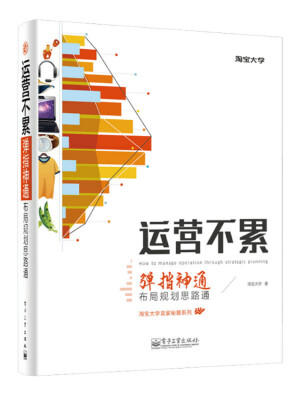 

淘宝大学卖家秘籍系列·运营不累弹指神通布局规划思路通全彩