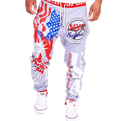 

Zogaa Men's Active Pants Printing