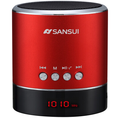 

Пейзаж (SANSUI) T26 портативный Bluetooth динамик телефона карта будильник стерео мини-сабвуфер компьютер синий