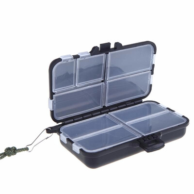 

Fishing Tackle Box Fly Fishing Box Spinner Bait Minnow Popper 9 Compartments
