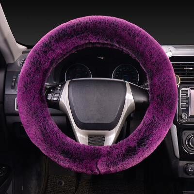 

Faux Rabbit Fur Steering Wheel Cover Cute Comfortable Plush Steering Wheel Cover High Quality Faux Fur Steering Cover FFWC01