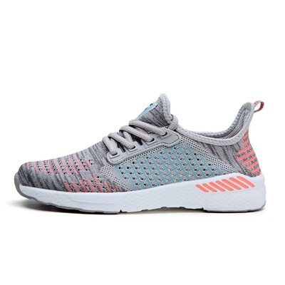 

Womens Running Shoes Summer Outdoor Sport Athletic Sneakers Women Walking Mesh Flywire Lace Up Shoe Flats