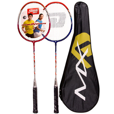 

Double Happiness DHS badminton racket to shoot E-MX101 has been threaded