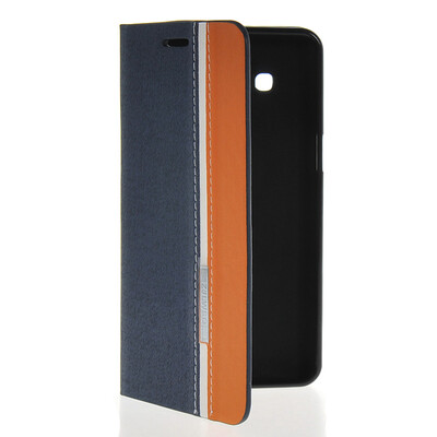 

MOONCASE Business style Leather Flip Wallet Card Slot Pouch Stand Case for Samsung Galaxy Grand Prime G530H G5308 Sapphire