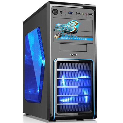 

САМ (ЮАМ) Марвела 3 Черный корпус башни (ATX материнской платой поддержки / USB3.0 спереди / все черное / пылезащитное чистое железо / поддержки SSD / боковой объектив)