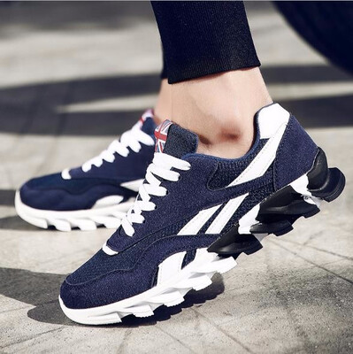 

Summer sneakers large size 46 shock absorber shoes casual light breathable comfort student running shoes