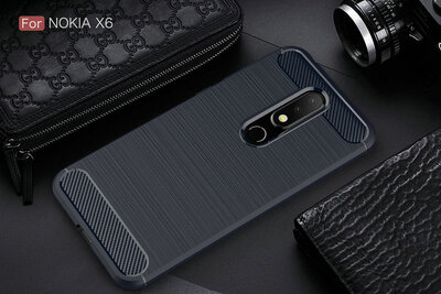 

for Nokia X6 2018 TA-1099 Shockproof phone case cover for Nokia X6 2018 TA-1099 Slim Armor case Back cover Etui Fundas Coque