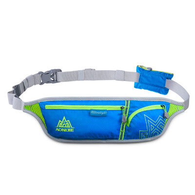 

AONIJIE running pockets sports fitness bag outdoor cross-country mountaineering bag night running riding mobile phone bag blue