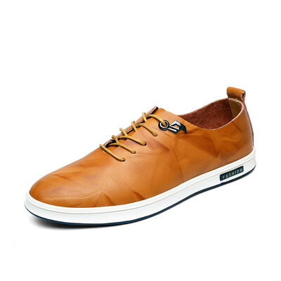 

2018 New Comfortable Men Casual Shoes Loafers Shoes Quality Split Leather Shoes Men Flats Hot Sale Moccasins Shoes 38-44