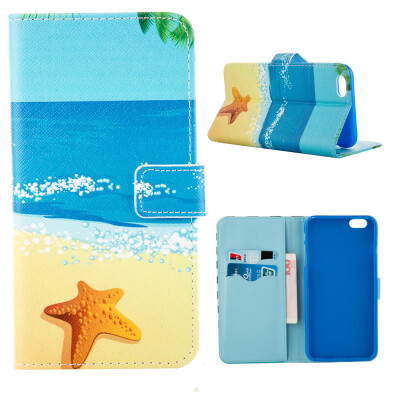 

MOONCASE ЧЕХОЛ ДЛЯ iPhone 6 Plus (5.5") Flip Leather Wallet Card Slot Foldable Stand Feature [Pattern series] /a18