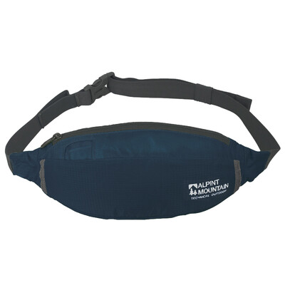 

Elmont ALPINT MOUNTAIN sports running pockets men&women outdoor mobile phone bag travel portable small waist bag wallet bag travel bag 630-729 possession of blue
