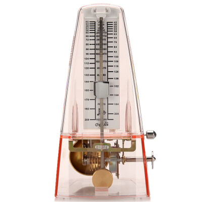 

CHERUB mechanical metronome piano metronome guitar violin guzheng universal metronome wsm-330 transparent pink