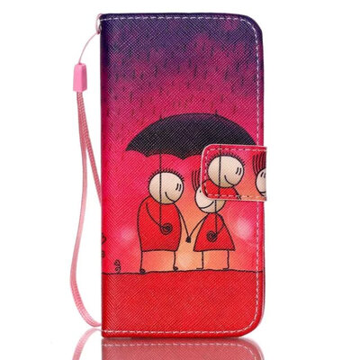

MITI Book Flip Cloth Skin Leather Case For iPhone 6S Plus 5.5 Fashion Print Color Full Protective Accessories Cover i6 plus 5.5"