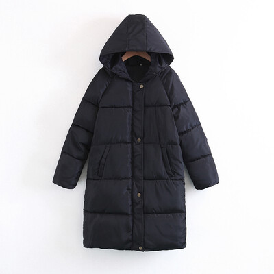 

Winter new arrival hooded large size cotton-padded coat womens cotton jacket