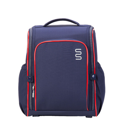 

Xiao Yang YANG primary school students reduce the burden of the big mouth 1-3 grade boys&girls shoulder bag children backpack Y2714 Navy