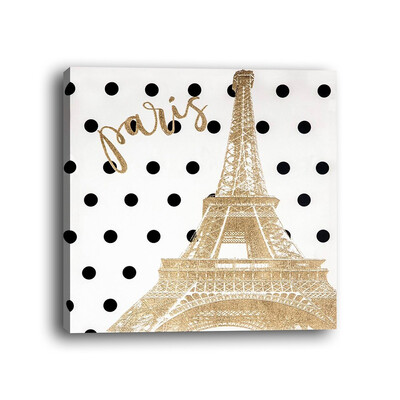 

Framed canvas modern living room bedroom background wall still life tower decorative painting