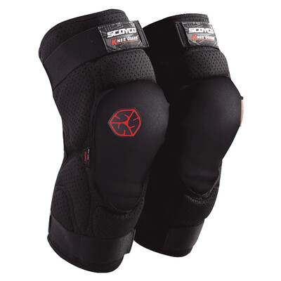 

Sai Yu SCOYCO motorcycle riding knee locomotive equipment shatter-resistant windproof protective gear four seasons mens K16 black