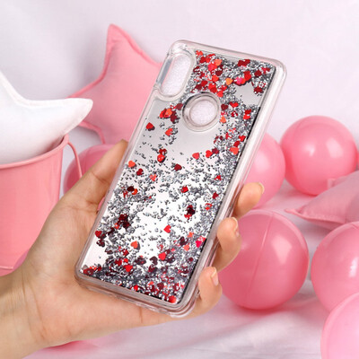 

Akabeila Cover for Sony Xiaomi Redmi Note 5 Pro Case Soft Mirror Dynamic Glitter Phone Protector Cover Note 5 Global Version Bag