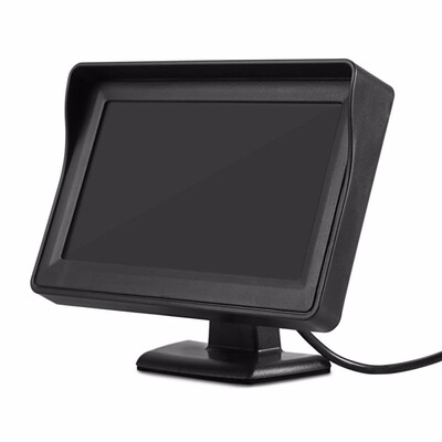 

430 43 inch TFT Screen High Definition Car Rear View Monitor with Video Cable