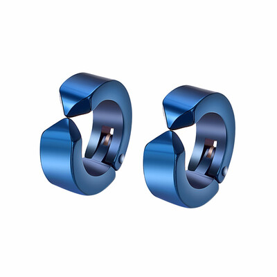 

Yoursfs Small Clip on Earrings for Men Stainless Steel Non Pierced Huggie Hoop Earrings