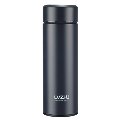 

[] Lvzhu lvzhu 450мл Jingdong пищевого качества супермаркета 304 из нержавеющей стали термос с заваркой чая отделением портативног