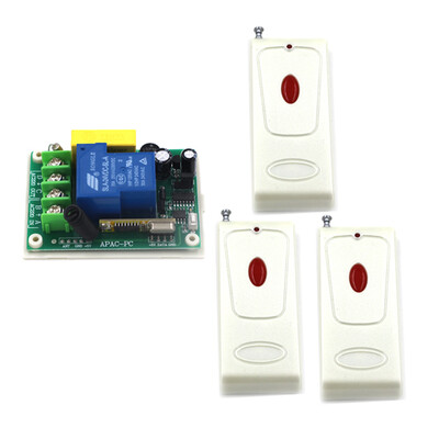 

MITI 220 30A 3000W РФ беспроводной пульт дистанционного управления Свет / LED / лампа Applicance ВКЛ ВЫКЛ Рабочая Путь регулировать