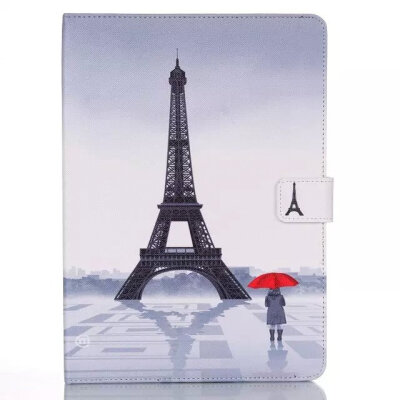 

MITI 2016 New Floral Colored Print Flip Stand Leather Case Cover For iPad Air 2/ iPad 6 Case Cover Free Shipping