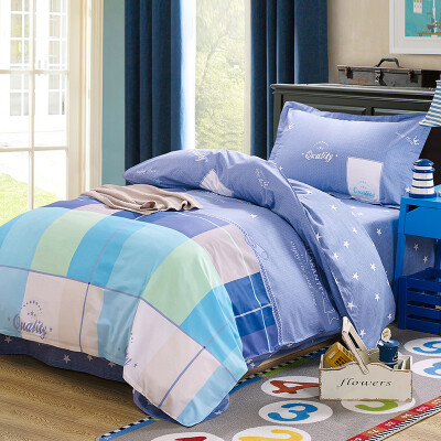 

SHENGWEI cotton bed set (duvet cover/fitted sheet/pillow case) 1.2m bed