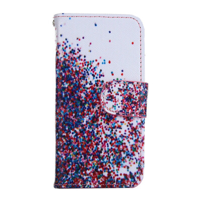 

MOONCASE Case for iPhone 5G / 5S Flip PU Card Holder Leather Wallet Foldable Stand Feature Pouch Cover No.A08