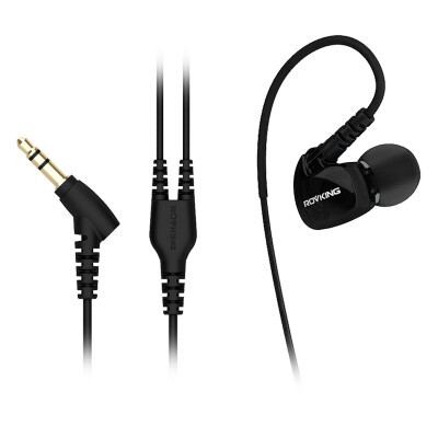 

Shu run (ROVKING) V5 in-ear sports music running headphones stage monitor computer phone wire headset transparent blue