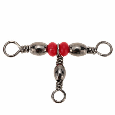 

Gadgets 10Pcs 5 3-way Swivel Connecting Ring Fishing Tackle Accessory Mini I9D6T4E5
