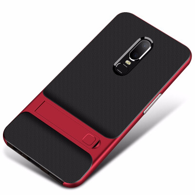 

Goowiiz Phone Case For OnePlus 3T55T6 Fashion Slim Shockproof Silicone TPU PC Hard Bracket