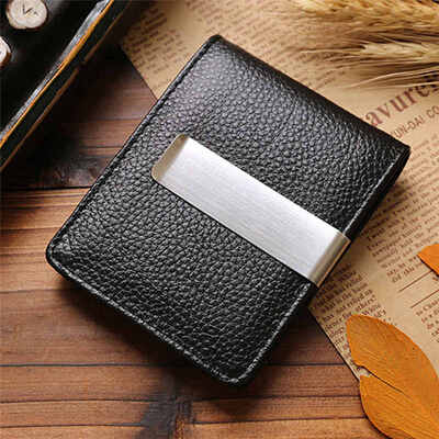 

Clutch Wallet Money Clip Wallet Small Genuine Leather Clutch Wallet Purse Card Holder Card Holder Photo Holder