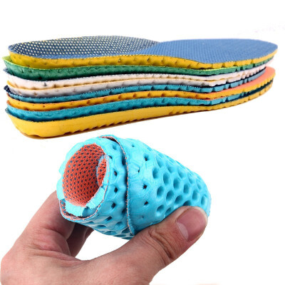 

Elasticity shock absorption Non-slip Breathable Sport Insole Men Womens Foot Care Pad Comfortable Shoe Cushion