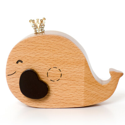 

Eight worms whale log music box Tanabata Valentines Day gift for girlfriend wife wife children birthday gift girl confession creative gift couple wedding anniversary