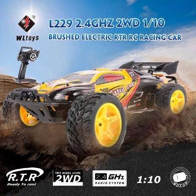 

Romacci Original WLtoys L219 24GHz 2WD 110 30KMH Brushed Electric RTR Monster Truck RC Car