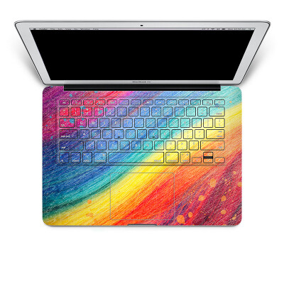 

GEEKIDMacbook Pro decal keyboard sticker keyboard cover sticker Rainbow decal keyboard sticker