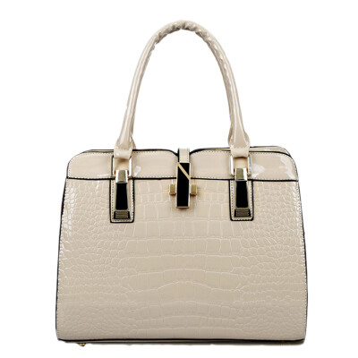 

D.jiani ™ Shape cross crocodile handbag shoulder