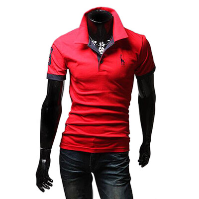 

Zogaa Mens POLO Shirt Fawn Short Sleeve