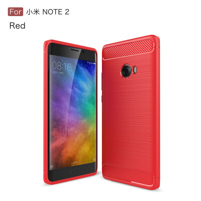 

For Xiaomi Note2 Carbon Fiber Phone Cases Soft Anti-Knock Cover For Xiaomi Note 2 case