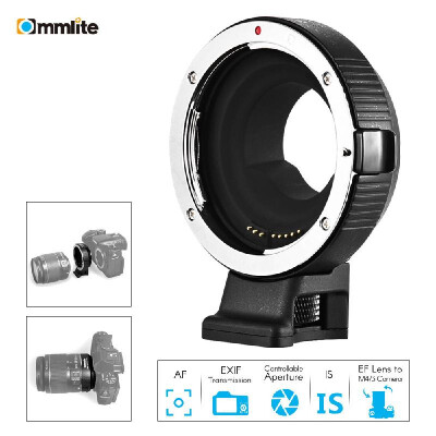 

Commlite CM-AEF-MFT Lens Adapter Support AF Auto Focus IS Stabilization Exif Transmission Electronic Aperture Control for EFEF