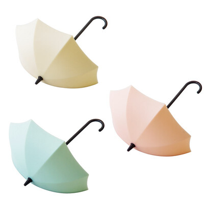 

3pcs Umbrella Shaped Nordic Key Hanger Rack Home Decorative Holder Wall Hook Kitchen Organizer