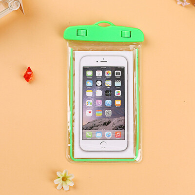 

Universal Waterproof TouchScreen Phone Pouch For Oneplus 1 2 3 X 3T 5 5T 6 Swimming Diving Transparent Bag Luminous Case